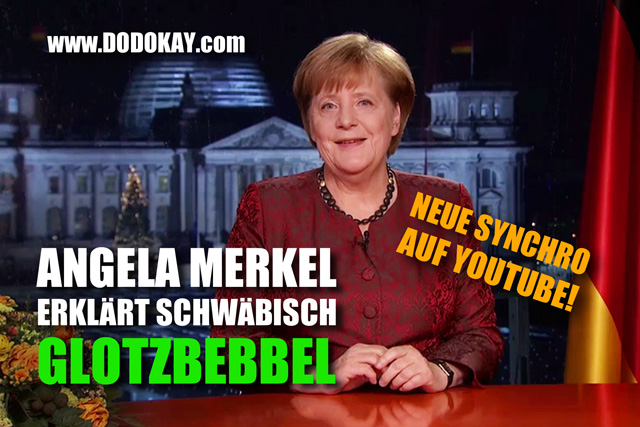 Dodokay Angela Merkel Neujahrsansprache Glotzbebbel Dodokay Angela Merkel Neujahrsansprache Glotzbebbel