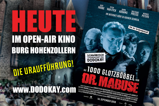 Dodokay Mabuse Open Air Kino Burg Hohenzollern Dodokay Mabuse Open Air Kino Burg Hohenzollern