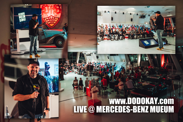 Dodokay live Mercedes-Benz Museum VfB Dodokay live Mercedes-Benz Museum VfB