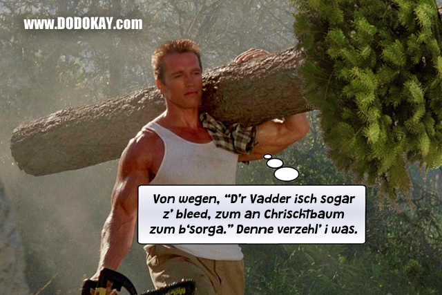 Dodokay Arnold Schwarzenegger Weihnachten Dodokay Arnold Schwarzenegger Weihnachten