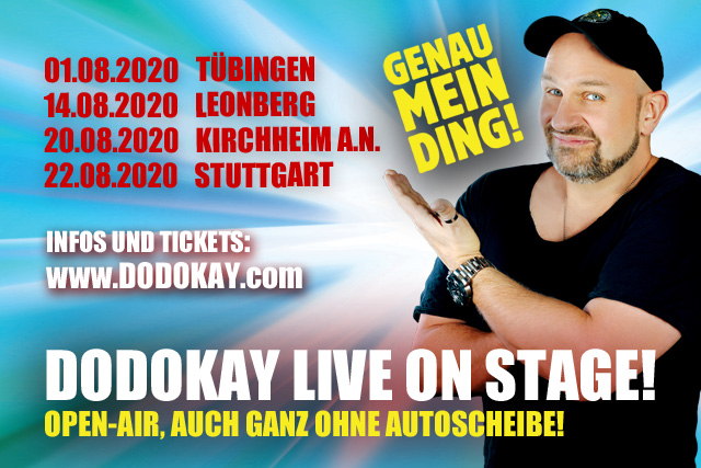 Dodokay live genau mein Ding Sommer 2020 Dodokay live genau mein Ding Sommer 2020